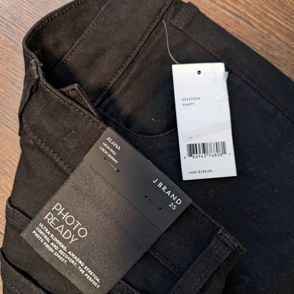 J Brand Alana high rise crop skinny - Picture 1 of 3
